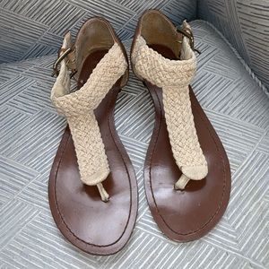 Steve Madden Canvas Rope Sandals Size 8